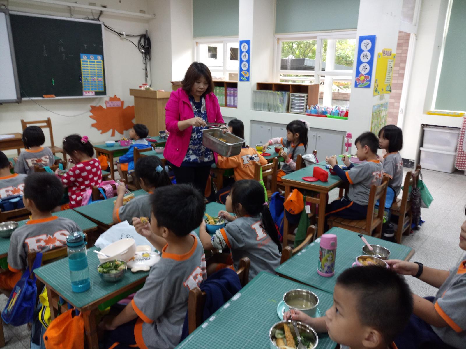 107學年度班級午餐教育宣導，開新視窗